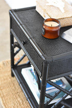 Load image into Gallery viewer, Chippendale Bedside Table - Black - Modern Boho Interiors