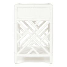 Load image into Gallery viewer, Chippendale Bedside Table - White - Modern Boho Interiors