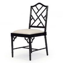 Load image into Gallery viewer, Chippendale Dining Chair - Black - Modern Boho Interiors