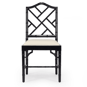 Chippendale Dining Chair - Black - Modern Boho Interiors