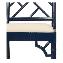 Load image into Gallery viewer, Chippendale Dining Chair - Navy - Modern Boho Interiors