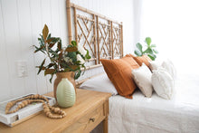Load image into Gallery viewer, Chippendale Queen Bedhead - Weathered Oak - Modern Boho Interiors