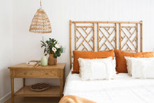 Load image into Gallery viewer, Chippendale Queen Bedhead - Weathered Oak - Modern Boho Interiors