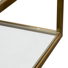 Load image into Gallery viewer, Classic Coffee Table 1m - Gold - Modern Boho Interiors