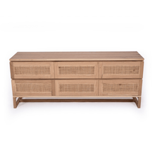 Load image into Gallery viewer, Clovelly Chest of Drawers - Six Drawer - Modern Boho Interiors