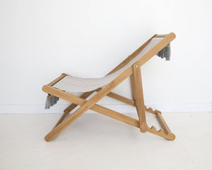 Coco Sling Chair - Grey - Modern Boho Interiors
