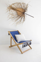 Load image into Gallery viewer, Coco Sling Chair - Navy - Modern Boho Interiors