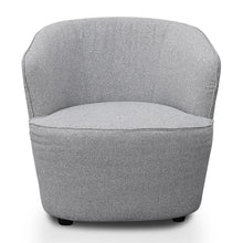 Load image into Gallery viewer, Cove Armchair - Light Grey - Modern Boho Interiors