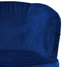 Load image into Gallery viewer, Cove Armchair - Navy Blue - Modern Boho Interiors