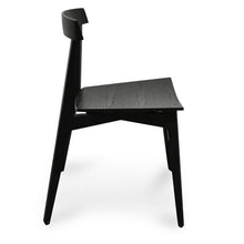 Load image into Gallery viewer, Cushla Dining Chair - Black - Modern Boho Interiors