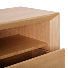 Load image into Gallery viewer, Denver Bedside Table - Natural Oak - Modern Boho Interiors
