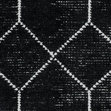 Load image into Gallery viewer, Distressed Geometric 250x350 - Black - Free Shipping Australia-Wide - Modern Boho Interiors