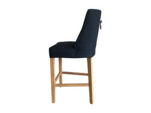 Load image into Gallery viewer, Dunes Bar Stool - French Navy - Modern Boho Interiors