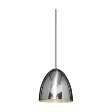 Load image into Gallery viewer, Egg Ceiling Lamp - Silver - Modern Boho Interiors