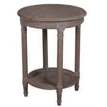 Load image into Gallery viewer, Elkhorn Occasional Round Table - Oak Wash - Modern Boho Interiors