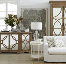 Load image into Gallery viewer, Elkhorn Occasional Round Table - White - Modern Boho Interiors