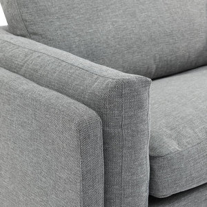 Elliot 3 Seater Sofa - Graphite Grey - Modern Boho Interiors