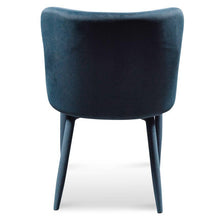 Load image into Gallery viewer, Eva Dining Chair - Navy Blue - Modern Boho Interiors