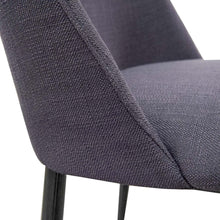 Load image into Gallery viewer, Evans Dining Chair - Charcoal Grey - Modern Boho Interiors