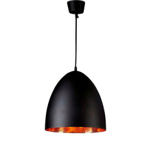 Load image into Gallery viewer, Egg Ceiling Lamp - Black Copper