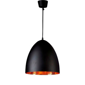 Egg Ceiling Lamp - Black Copper