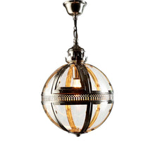 Load image into Gallery viewer, Saxon Pendant Light (Small) - Shiny Nickel