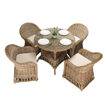 Load image into Gallery viewer, Frenchie Dining Set 5 Piece - Modern Boho Interiors