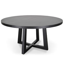 Load image into Gallery viewer, Galu Dining Table 1.5m - Black - Modern Boho Interiors