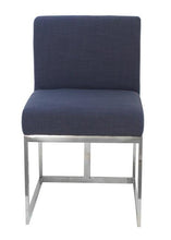 Load image into Gallery viewer, Glow Dining Chair - Navy Blue - Modern Boho Interiors