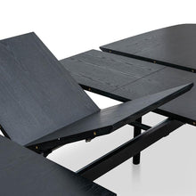 Load image into Gallery viewer, Goliath Extendable Dining Table 1.8-2.7m - Black Ash - Modern Boho Interiors