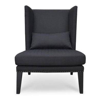 Grane Lounge Chair - Black - Modern Boho Interiors