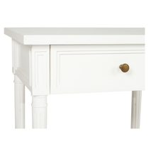 Load image into Gallery viewer, Hamilton Cane Bedside Table - White - Modern Boho Interiors