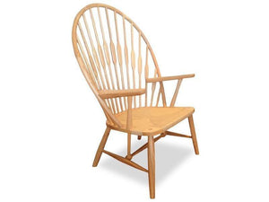 Hans Wegner Replica Peacock Chair - Natural - Modern Boho Interiors