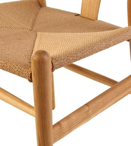 Hans Wegner Wishbone Dining Chair - Beech - Modern Boho Interiors