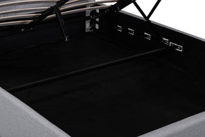 Harford King Bed Frame - Rhino Grey - Modern Boho Interiors