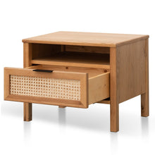 Load image into Gallery viewer, Hayman Bedside Table - Natural - Modern Boho Interiors