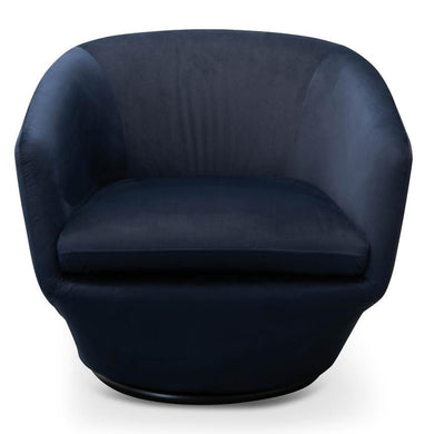 Hemy Lounge Chair - Navy - Modern Boho Interiors