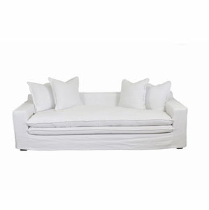 Hillar Sofa - White - Modern Boho Interiors