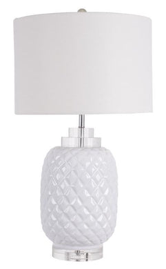 Island Table Lamp - White - Modern Boho Interiors