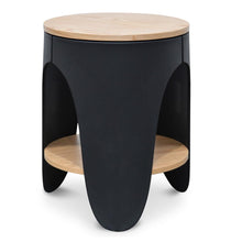 Load image into Gallery viewer, Jackson Side Table - Black - Modern Boho Interiors