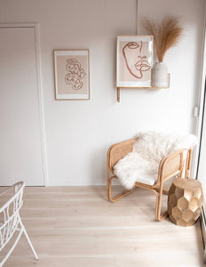 Jan Bocan Replica Armchair - Natural - Modern Boho Interiors