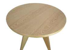 Load image into Gallery viewer, Jean Prouv Replica Round Dining Table 80cm - Natural - Modern Boho Interiors