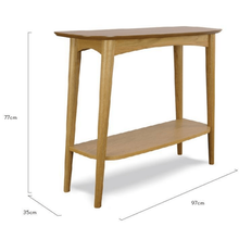 Load image into Gallery viewer, Johansen Console Table - Natural - Modern Boho Interiors