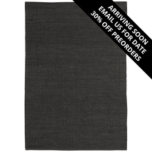 Load image into Gallery viewer, Jute Natural Rug 200x300 - Charcoal - Modern Boho Interiors