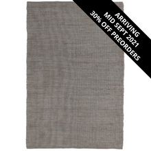Load image into Gallery viewer, Jute Natural Rug 80x350 - Slate - Modern Boho Interiors
