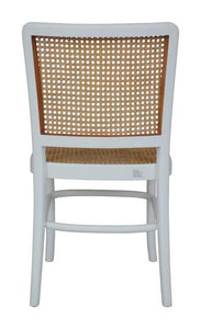 Kembla Chair - White & Natural - Modern Boho Interiors