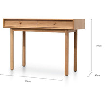 Load image into Gallery viewer, Kendall Dressing Table - Oak - Modern Boho Interiors