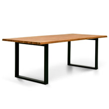 Load image into Gallery viewer, Kenny Dining Table 2.2m - Natural - Modern Boho Interiors