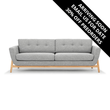 Load image into Gallery viewer, Kirra 3 Seater Sofa - Dark Grey - Modern Boho Interiors