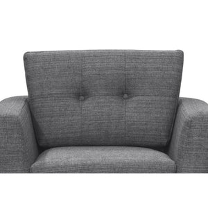 Kirra Armchair - Metal Grey - Modern Boho Interiors